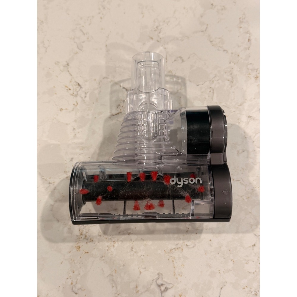 Dyson‎ Tangle-Free Turbine Tool Vacuum Attachment Pet Hair Remover Clear Grey